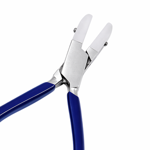 Professional Nylon Jaw Pliers Jewelry Tool Scratch Free Flat Nose Pliers <b>Wire</b> Work <b>Craft</b> Tool Non Slip Grip - Product Image 2