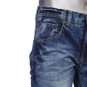 Jeans en denim élégants et tendance pour hommes, conçus sur mesure, vêtements de rue, service OEM, lavés, solides, respirants, 100% - Product Image 5
