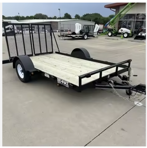 AUTO PARK 2026 BEHNKE UT81X12R Remolques de paisajismo con engranaje de eje de motor para remolque de tractor de industrias agrícolas y agrícolas - Product Image 2