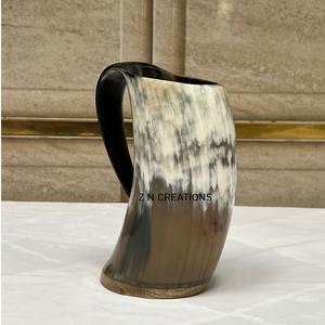 Tazas de Cuerno de Búfalo Dorado Premium al por Mayor, Tazas Talladas, Tazas de Cuerno Natural, Jarras Hechas a Mano con Cuernos - Product Image 6