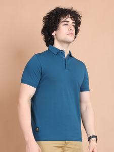 Camiseta de media manga de calidad superior para hombre, cuello de polo, diseño elástico, máxima comodidad y estilo, ropa informal - Product Image 5