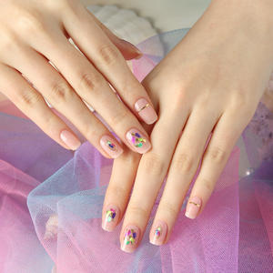 ShineB Gel Bandes À Ongles #45769 Meilleure vente Prisme Rose facile ongle autocollant Salon Haute Qualité fabriqué en corée Mode article Décoration - Product Image 6