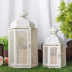 Juego de calidad premium de dos linternas de metal Color personalizado para decoración del hogar o boda para ocasiones de Pascua - Product Image 4