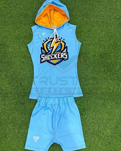 Conjunto de Uniforme 7v7 Personalizado de Primera Calidad, Transpirable, de Secado Rápido, sin Mangas, Ropa Deportiva para Equipos, Fútbol Americano, Impresión Digital - Product Image 6