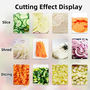 3-in-1 Commercial Vegetable <b>Cutter</b> Industrial Multifunctional Fruit Shredding Machine Engine 220/110V Vegetable Processing <b>Plant</b> - Product Image 3