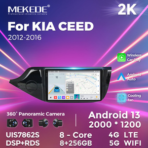 MEKEDE MS Android 8 cœurs, écran IPS 2.5D, caméra 360°, Car-play Auto pour <span class=keywords><strong>KIA</strong></span> <span class=keywords><strong>CEED</strong></span> 2012-2016, navigation GPS pour voiture - Product Image 6
