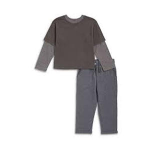 เสื้อโปโลแขนยาวลำลองสำหรับเด็กผู้ชาย, เสื้อยืดสำหรับใส่ได้ทุกวันใส่ในฤดูร้อนกางเกงขาสั้นพิมพ์ลายสัตว์ - Product Image 4