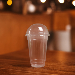 Viet Nam Venta directa de fábrica Bajo MOQ Desechable 95mm Eco Friendly Vasos de plástico Tapas Caliente/Bebidas frías/Café helado de pared simple PP - Product Image 1