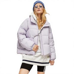 Puffy Bubble Jackets Breathable Winter Clothes for <b>Women</b> Puffer Winter Zipper Bubble Jackets for <b>Women's</b> OEM Customized - Product Image 1