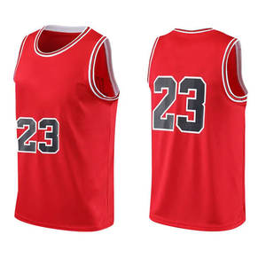 Camiseta de Baloncesto para Hombre de Alta Calidad, Personalizada, Reversible, de Malla 100% Poliéster, Impresa por Transferencia de Calor, Transpirable, con el Último Diseño, Económica - Product Image 2