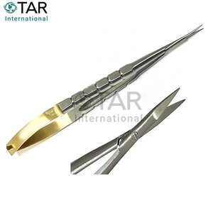 กรรไกรตัดตรง6นิ้ว TC castroviejo ทำจากสเตนเลสสตีลเครื่องมือทางการแพทย์สำหรับตัดทางการแพทย์ทันตกรรมทางการแพทย์ - Product Image 4