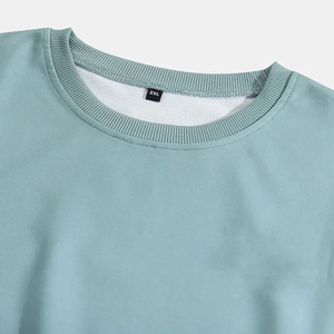 Jersey de lana cálido de invierno a prueba de viento informal para hombre, suéter sublimado de Color sólido, estilo Formal - Product Image 3