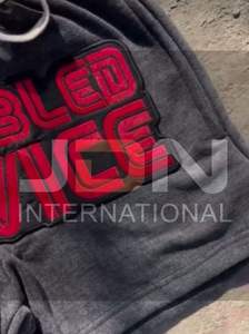 High Quality Manufacturer Custom Streetwear Cotton Puff Printing Pocket Vintage Distressed Acid Wash <b>Sweat</b> <b>Shorts</b> <b>for</b> <b>Men</b> - Product Image 2