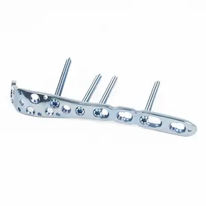 Placa de bloqueo de reconstrucción más vendida, instrumentos veterinarios de calidad alemana ortopédicos, placas de compresión de implantes de titanio - Product Image 1