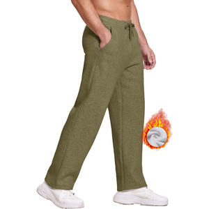 Pantalones Deportivos Informales para Hombre, Pantalones Deportivos de Algodón y Poliéster con Múltiples Bolsillos, Chándal Personalizado OEM, Lavado - Product Image 2