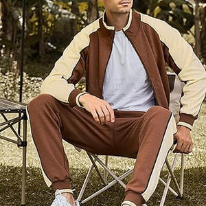 Chándal deportivo de entrenamiento para hombre de alta calidad, venta al por mayor de fábrica, chándal con cremallera para hombre a la venta - Product Image 4