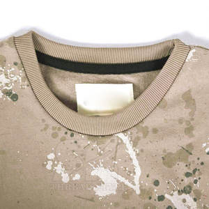 Sweatshirts à motif personnalisé Service OEM Sweatshirts de qualité supérieure Sweatshirts à col rond de haute qualité en polaire pour hommes Sweatshirt régulier à couleur personnalisée - Product Image 3