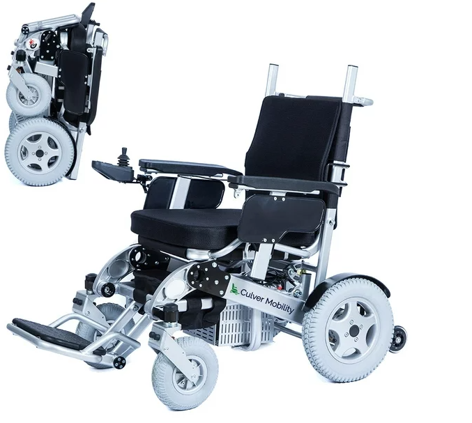 2024 for new Handicapped Foldable Electric Wheelchair Heavy Duty, 40