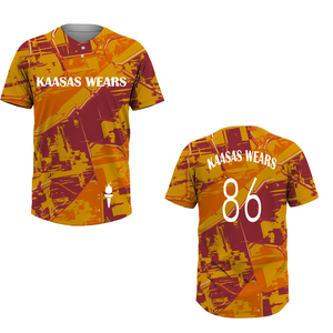 Uniforme de baseball personnalisé avec votre propre design, impression numérique par sublimation, jersey d'équipe cousu - Product Image 1