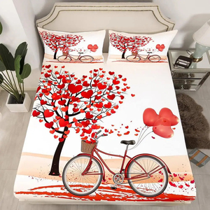 Nouveau 2024 housse de couette personnalisée Queen King Size imprimé coton/Polyester 3 pièces 4 pièces draps de lit teint uni housse de couette literie - Product Image 2