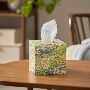 Boîte à mouchoirs en bois et métal douée Présentoir de table à manger parfait Décoration intérieure contemporaine Fabrication artisanale de luxe personnalisable - Product Image 4