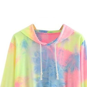 Sudadera con Capucha Corta para Mujer, Invierno, 180 g, 100% Algodón, Felpa, Estilo Urbano, Tallas Grandes, Diseño Personalizado, Nuevo Diseño de Moda - Product Image 4