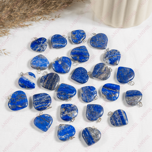 Pendentifs unisexes en lapis-lazuli de qualité supérieure AAA, bijoux de mode luxueux au design unique, très demandés et de qualité excellente. - Product Image 2