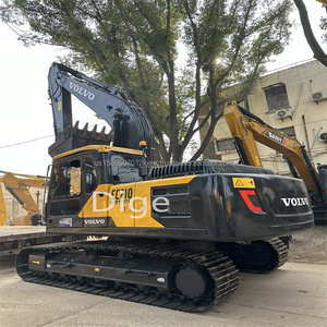 Excavatrice d'occasion Volvo EC210DL 21 tonnes Suède Excavatrice hydraulique lourde sur chenilles Volvo d'occasion d'origine de bonne qualité - Product Image 4