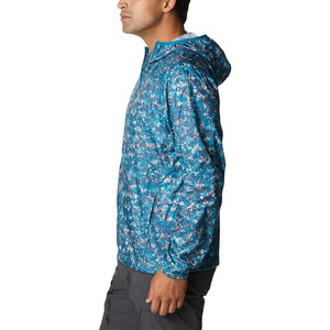 Veste coupe-vent imperméable d'extérieur de style hip-hop avec capuche pour hommes en toile pour l'hiver avec logo personnalisé - Product Image 6