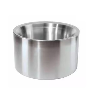 Accessoires de bar modernes à forte demande Seau à glace de conception Simple minimaliste brillant avec couvercle à poignée Arrivée chaude pour la décoration de fêtes - Product Image 2