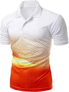 Camisetas Polo de Hombre de Alta Calidad Hechas a Medida, 100% Poliéster de Secado Rápido, Camiseta Polo con Cuello y Diseño Personalizado - Product Image 6