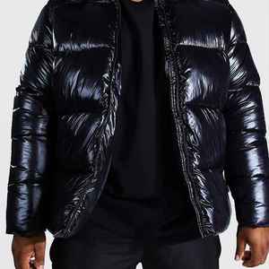 Veste matelassée brillante Veste d'hiver Meilleure vente Fabricant Manches longues Bonne qualité Veste matelassée unisexe authentique pour hommes - Product Image 2