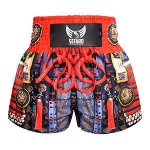 In Stock Cheap Price Muay Thai <b>Shorts</b> Factory Manufacture Muay Thai <b>Shorts</b> <b>Low</b> MOQ Muay Thai <b>Shorts</b> - Product Image 1