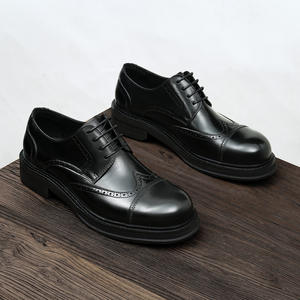 Zapatos de Negocios de Alta Calidad con Absorción de Impactos y Superficie Impermeable, Zapatos Formales para Hombre, Zapatos de Cuero - Product Image 2