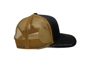 Casquette de camionneur souple en maille structurée et respirante avec logo personnalisable, mode jeune et énergique pour adulte, fournisseur fabriqué au Vietnam - Product Image 3