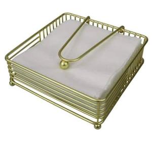 Caja de soporte de pañuelos de madera y Metal para uso en el hogar y el automóvil Caja de pañuelos de Metal Decoración de sala de estar Contenedor de servilletas Uso de caja de pañuelos - Product Image 2