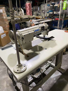 Máquina de Coser Industrial de Puntada Fija DS-9870-D2, Nueva, Usada, con Estructura de Acero y Mango de Plástico, Garantía de 3 Años - Product Image 5