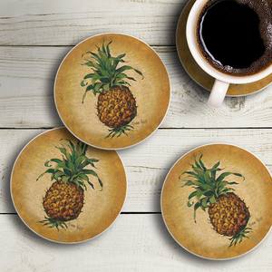 Dessous de verre en bois et résine de meilleure qualité Dessous de verre en résine en bois pour boissons Dessous de verre pour café Ensemble décoratif fait à la main de 4 - Product Image 6