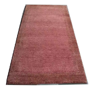 Tapis de laine à tissage plat Jacquard à rayures moelleuses ivoire de qualité supérieure fait à la main doux Pile de boucle Rectangle pour la maison cuisine coton - Product Image 4