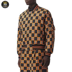 Chaqueta Bomber de lana para hombre con estilo con cuello levantado Ropa informal de manga larga de alta calidad para invierno Nuevo diseño - Product Image 3