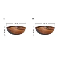 Tijdloze ambachtelijke Timber Whisper collectie Eco-vriendelijke handgemaakte natuurlijke houten artistieke luxe handgedraaide houten schaal vaatwasserbestendig