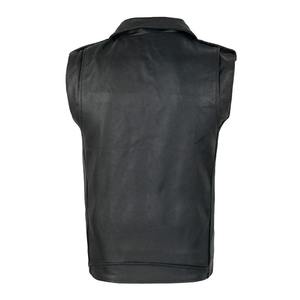 Chaquetas de cuero para hombre, chaqueta bomber gruesa de cuero de alta calidad para invierno, chaquetas de cuero informales a la moda para hombre - Product Image 3