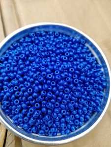 ลูกปัดเมล็ดแก้วสีฟ้ามีขนาด8/0เหมาะสำหรับนักออกแบบเครื่องประดับและร้านขายลูกปัด - Product Image 5