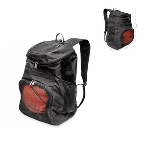 Nueva y elegante mochila de nailon para baloncesto, fútbol y fútbol con compartimento para bolas, logotipo personalizado para deportes, senderismo, Camping - Product Image 4