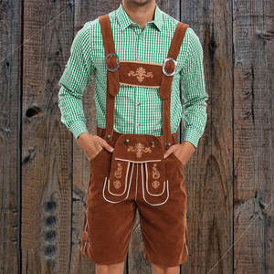 Vêtements de loisirs Oktoberfest Lederhosen de haute qualité pour hommes séchage rapide conception imperméable anti-rides personnalisable nouveau style pour l'hiver - Product Image 5