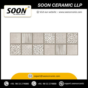 Azulejos de pared de cerámica digitales más vendidos Azulejos de Casa de 10x30 pulgadas a precio asequible al por mayor Azulejos de pared de cerámica - Product Image 3