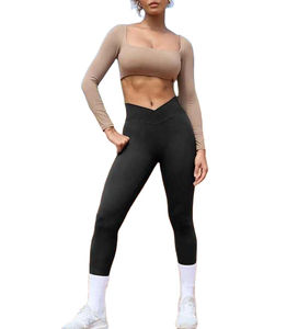 Leggings pour femmes sur mesure les plus demandés de l'industrie Fazn avec poche, pantalon de yoga pour l'entraînement, leggings de sport super doux, collants de fitness - Product Image 1