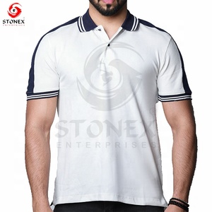 Vente chaude hommes à manches courtes pour polo imprimé personnalisé T-shirt blanc à séchage rapide tissu tricoté longue longueur - Product Image 4
