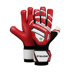 Guantes de portero de látex profesionales con protección para los dedos y soporte para la muñeca para partidos de fútbol y entrenamiento hechos de goma y PU - Product Image 1