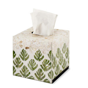 Vietnam gros rustique nacre incrusté boîte à mouchoirs couverture Collection de printemps pour l'affichage à la maison pour les décorations - Product Image 1